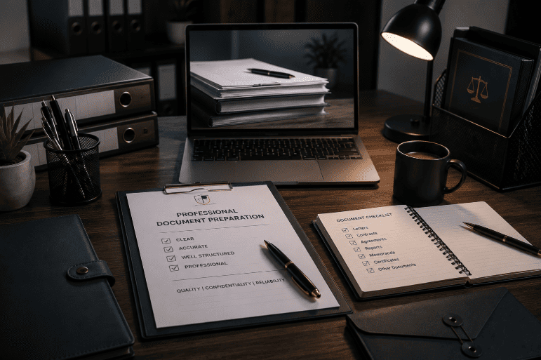 Professional Document Preparation