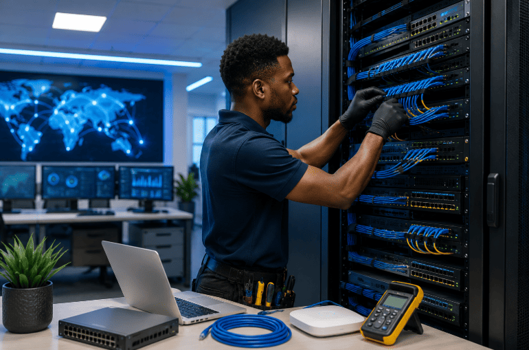 Professional Network Setup